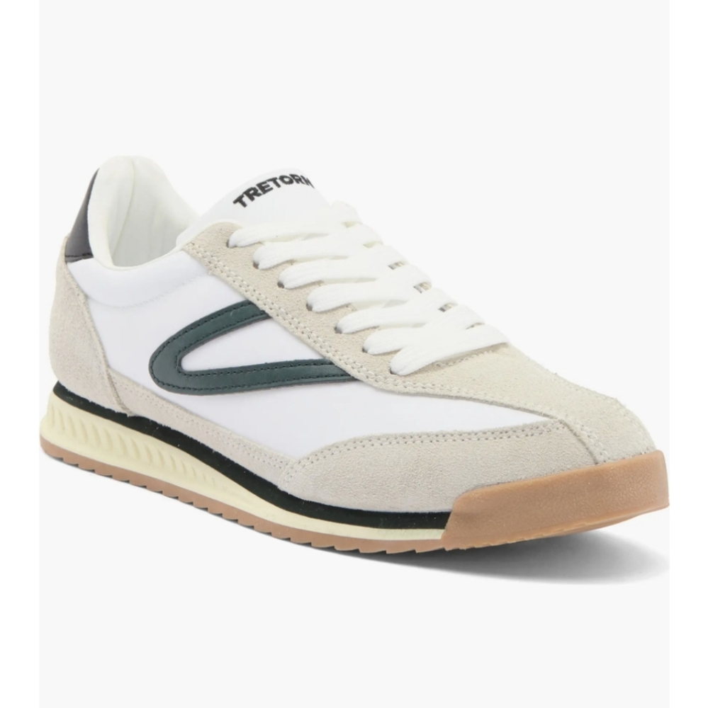 Tretorn Rawlins Sneakers Green & White